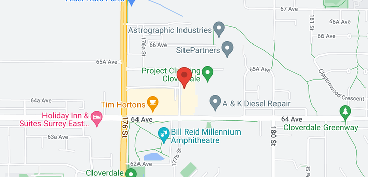 map of 303 17750 65A AVENUE